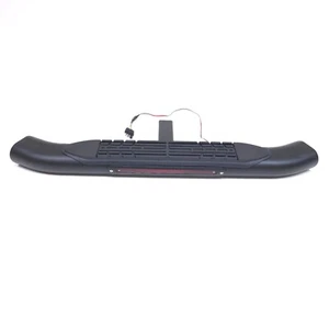 36"L 2" Receiver Tow Hitch Bar 4" Oval Curved Black w/LED Brake Light Universal - Picture 1 of 12