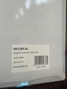 J242 Hygiplas Easy Temp Catering Digital Folding Pocket Food Probe Thermometer - Picture 1 of 2