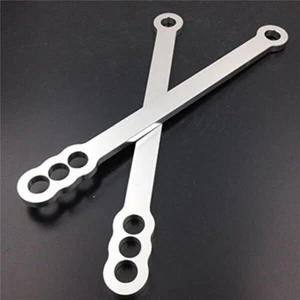 Silver Lowering Links Link For Kawasaki Ninja ZX6R 98-04 ZX9R 98-03 ZZR600 05-08 - Bild 1 von 4