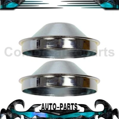 Tapa antipolvo cojinete de rueda delantera 2 piezas para Chevrolet Suburban 1500 2001-2002 4x4 Foto 1 de 4
