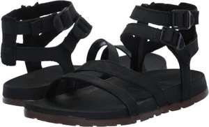 Sandalias de cuero para mujer Chaco bajas con tiras altas talla 7 M EU 38 JCH109680Z - Imagen 1 de 7