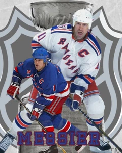 New York Rangers Lithographie Druck von Mark Messier - Bild 1 von 1