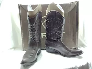 Ariat Sterling Damen 8 mittlere Leder Cowgirl Stiefel - Bild 1 von 7