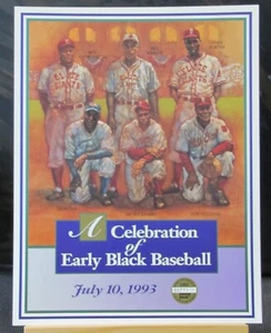 UPPER DECK A CELEBRATION OF EARLY BLACK BASEBALL 7-10-1993 - Picture 1 of 2