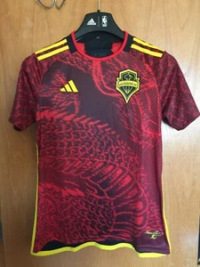 Adidas Seattle Sounders FC Bruce Lee Edition Soccer Jersey HU1380 Medium-Large - Picture 1 of 11