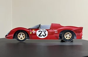 WOW!!! 21 Inch   330 P4 Daytona 1967 Die Cut  Lemans Racing  Bandini - Picture 1 of 8