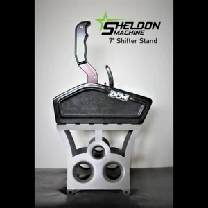 Sheldon Machine 7 in. Tall Tunnel Mount Shifter Stand | B&M, Hurst, TCI, etc. - Picture 1 of 12