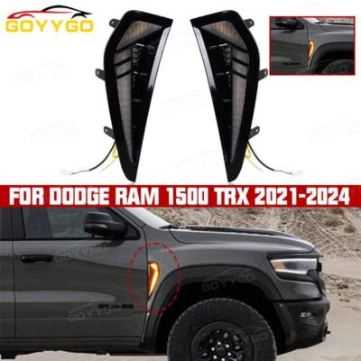 3-in-1 Tagfahrleuchte Tagfahrlicht Seiten Blinker Leuchte für Dodge Ram 1500 TRX - Bild 1 von 4