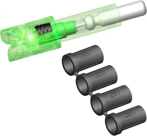 6PCS Lighted Nocks Universal Fit for Crossbow Bolts with .285”/.297”/.300”/.305” - Picture 1 of 12