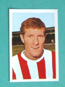 1 x FKS 1968/69 FOOTBALL STICKER. No. 254. WILLIE STEVENSON - STOKE CITY FC