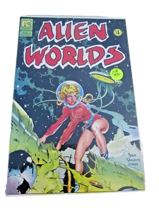 Alien Worlds #4 (1983) - Classic Dave Stevens Cover! Pacific Comics - - Picture 1 of 1
