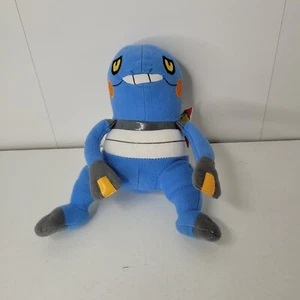 Pokemon Croagunk Blue Orange White Plush 6" Toy Nintendo 2007 Stuffed Animal - Picture 1 of 6