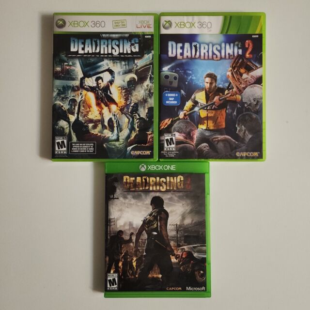 Dead Rising 1 and 2 Game Lot Microsoft Xbox 360 Tested Capcom Zombie Hunting