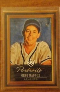 GREG MADDUX ATLANTA BRAVES 2018 PANINI DIAMOND KINGS PORTRAITS INSERT !! - Picture 1 of 1