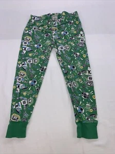 Est. 1989 PLACE Boys PJ Bottoms Green with Robot & Soccer Print Size 5 - Picture 1 of 11