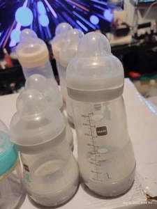 Never Used. Total Of 14 New Baby Bottles.  Mam, Phillips Avent, Boon, Dr Talbot - Picture 1 of 6