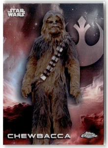 2025 TOPPS CHROME STAR WARS CHEWBACCA #23 - Picture 1 of 2