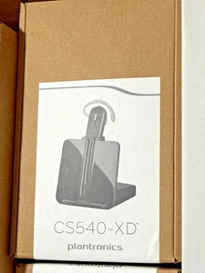 Sistema di cuffie wireless convertibile 900 MHz Plantronics CS540-XD nuovo in scatola - Foto 1 di 1