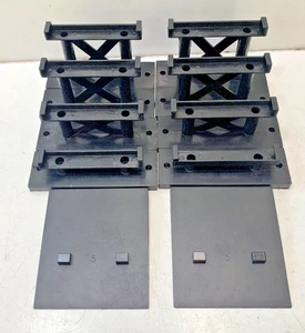 BACHMANN #96221 "G" SCALE 10 PIECE GRADUATED TIMBER TRESTLE SET, NEW - Picture 1 of 3