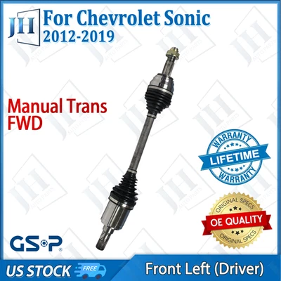 OE Front Left Driver CV Axle Shaft For 12-19 Chevrolet Sonic L4 1.4L FWD Manual - Image 1 of 4