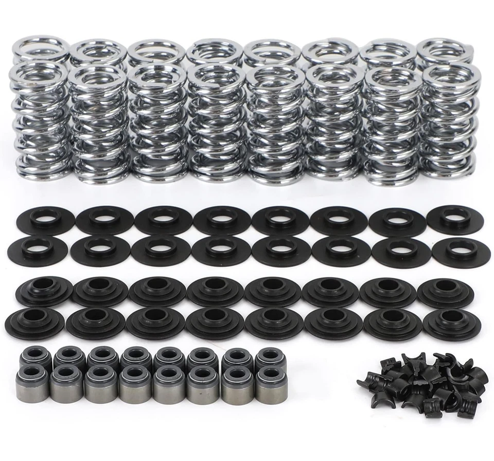 660" Dual Valve Spring Kit Titanium Fit For LS 4.8 5.3 5.7 6.0 6.2 LS1 SK001S - Image 1 of 4