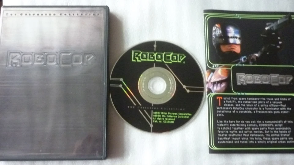 Robocop [Unrated   ( DVD, 1987 ) Criterion Collection - Image 1 of 2