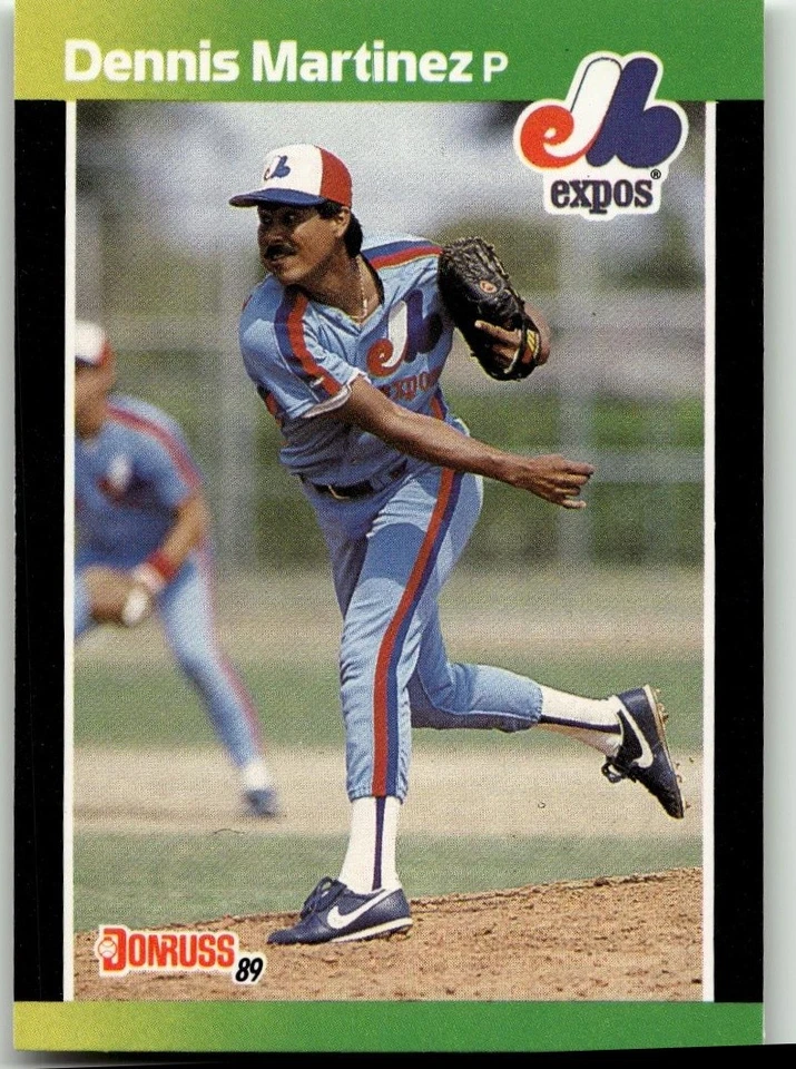 Dennis Martinez 1989 Donruss Baseball's Best Baseball Montreal Expos - Image 1 of 2