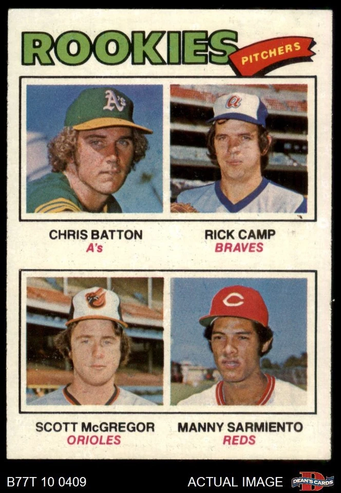 1977 Topps #475 Scott McGregor Rookie Pitchers 6 - EX/MT - Image 1 of 1