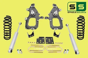 4" / 6" Drop Lowering Kit + Rear Shocks FOR 2004 - 2008 Ford F-150 2WD V6 - Picture 1 of 1