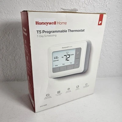 HONEYWELL HOME T5 Programmable Thermostat 7 Day Scheduling Item RTH7560E OpenBox - Image 1 of 4