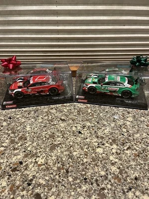 Coches Ranura Digital Carrera 124 Navidad Especial Dos Audi RS 5 Raro Nuevo Foto 1 de 4