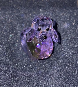 2008 Swarovski Crystal The Gang of Dogs Violetta Figurine with Box (0935719) - Picture 1 of 7