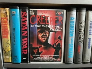 The Creeper,rare Slasher Horror,avr ,big Box,ex Rental vhs,tested - Picture 1 of 5