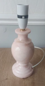 Vintage Tischlampe Marmor Onyx Tischlampenfuß - Bild 1 von 10