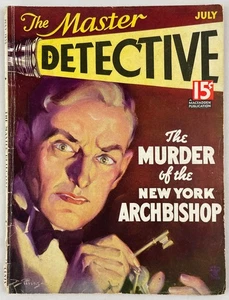The Master Detective Magazine, July 1935, Vintage True Crime Stories, Pulp - Imagen 1 de 5