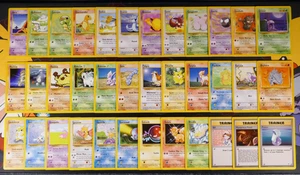 MP/HP COMPLETE Pokemon LEGENDARY COLLECTION Set 36-Card COMMON Non-Holo WOTC - Picture 1 of 3