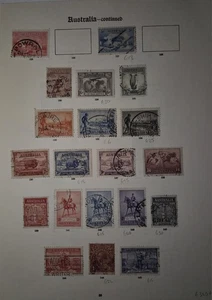 AUSTRALIA EARLIES MAINLY VFU 20 Stamps €300+ - Picture 1 of 1