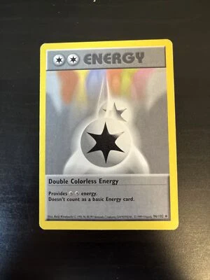 Double Colorless Energy Shadowless Base Set 96/102 MP - Image 1 of 4