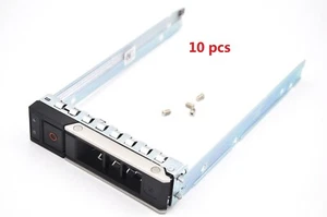 10 pcs X7K8W SAS/SATA 3.5" LFF Hard Drive Tray Caddy for Dell 14th Gen R640 R740 - Picture 1 of 9