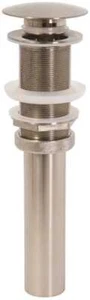 Premier 124113 VESSEL SINK POP UP-ASSEMBLY, BRUSHED NICKEL Finish - Picture 1 of 2