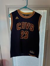 Adidas Kid's Jersey Navy Blue Lebron James NBA Cavaliers Cavs #23 Size Large