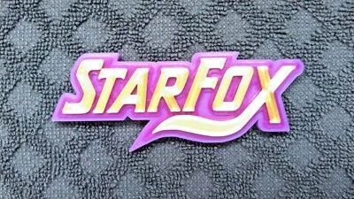 Videojuegos Starfox Magnet Vintage SNES N64 Sega Genesis Nintendo NES Logo Foto 1 de 4