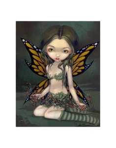 Fairy with Dried Flowers by Jasmine Becket-Griffith Art Print Gothic Poster - Picture 1 of 1