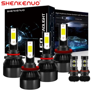 For Lexus ES330 2005-2006 Front LED Headlight High & Low Beam + Fog Light Bulbs - Bild 1 von 11