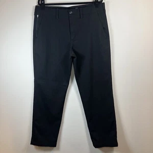 Eddie Bauer Mens Flex Wrinkle Resistant Classic Sport Chino Pants Black Sz 36x33 - Picture 1 of 12