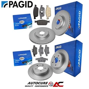 DISCOS Y PASTILLAS DE FRENO RECUBIERTOS POR PÁGINA DELANTERA Y TRASERA PARA FORD KUGA 2.0 TDCI (MK2) - Imagen 1 de 1