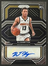 R.J. Hampton - 2020-21 Panini Prizm - Rookie Penmanship #RP-RJH Denver Nuggets