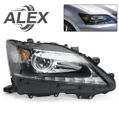 Right For 2013-2015 Lexus GS350 GS450h HID w/o AFS LED DRL Projector Headlight Foto 1 de 4