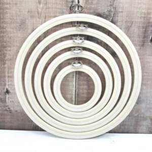 Nurge Round Rubber Hoops With Suspension, Rim Height 10, Diameter 205mm (White) - Picture 1 of 2