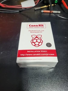 Raspberry Pi 3 B+ Case, Raspberry Pi 3 Model B+ Transparent Case with Heat Sink - Picture 1 of 2